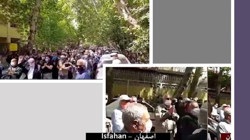 3 protest-pensioners-Isfahan-Iran
