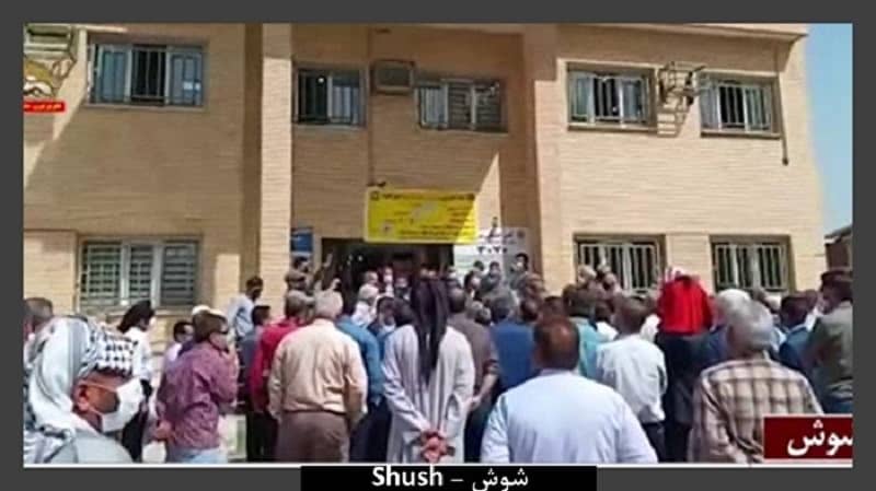 7 protest-pensioners-Shush-Iran