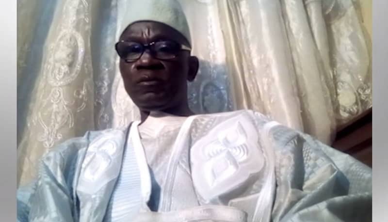 Al-haj-Abdullahe Al-haj Abdullahe speaking at the Ramadan Online Conference