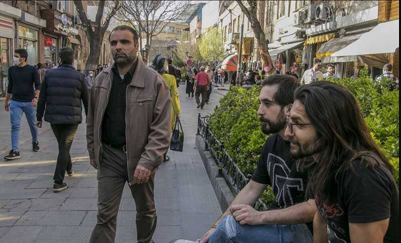 Iran-Corona-00022 Iranians on the street
