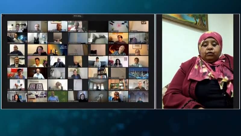 najah-al-azzeh-former-jordanian-mp Najah Al Azzeh, former Jordanian MP speaking at the Ramadan Online Conference