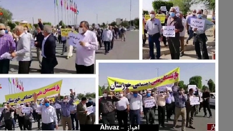 protest-pensioners-Ahvaz-Iran protest-pensioners-Ahvaz-Iran