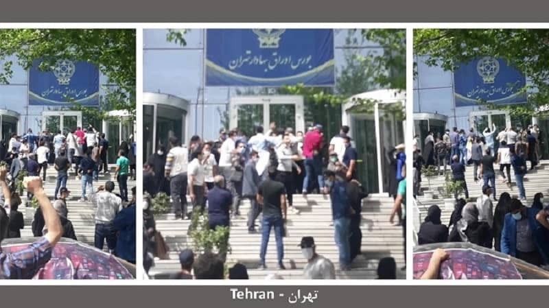 tehran-rally-2-12042021 Tehran – Protest rally by defrauded investors in front of the Stock Exchange building – April 21, 2021