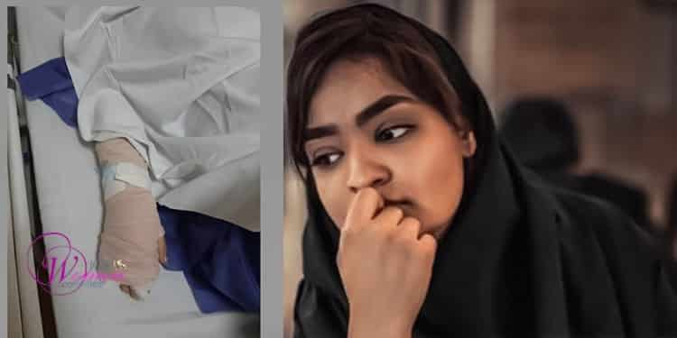 Female-journalist-Faezeh-Momeni-beaten-by-a-security-agent-at-a-vaccination-center Female-journalist-Faezeh-Momeni-beaten-by-a-security-agent-at-a-vaccination-center