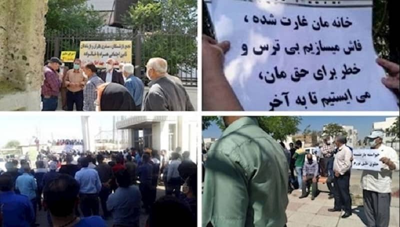 protest-rally-by-pensioners-and-retirees-in-several-iranian-cities-1 Protest rally by pensioners and retirees in several Iranian cities