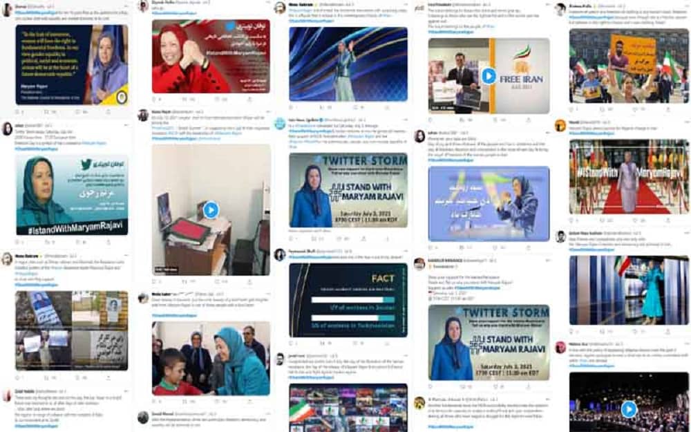 Iranian-Netizens-Tweet-Strom-in-Support-of-Maryam-Rajavi Iranian-Netizens-Tweet-Strom-in-Support-of-Maryam-Rajavi