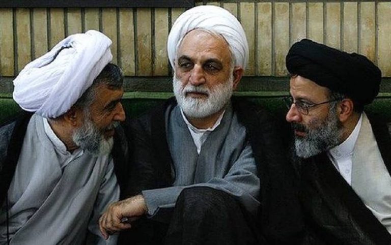 Perpetrators-of-the-1988-massacre-Ebrahim-Raisi-Right-Gholamhossein-Mohseni-Ejei-Center-and-Hossein-Ali-Naieri-Left