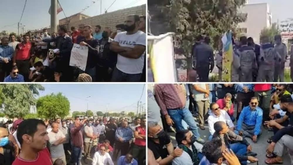Strikes-by-workers-of-Haft-Tappeh-Sugarcane-company-Shush-Khuzestan-province Strikes by workers of Haft Tappeh Sugarcane company, Shush, Khuzestan province