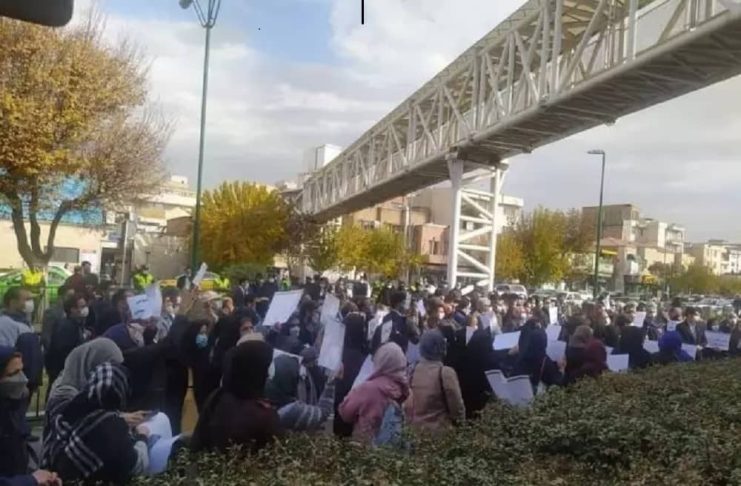 Teachers-protest
