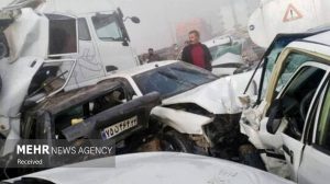 chain-accident-iran A chain accident in Iran