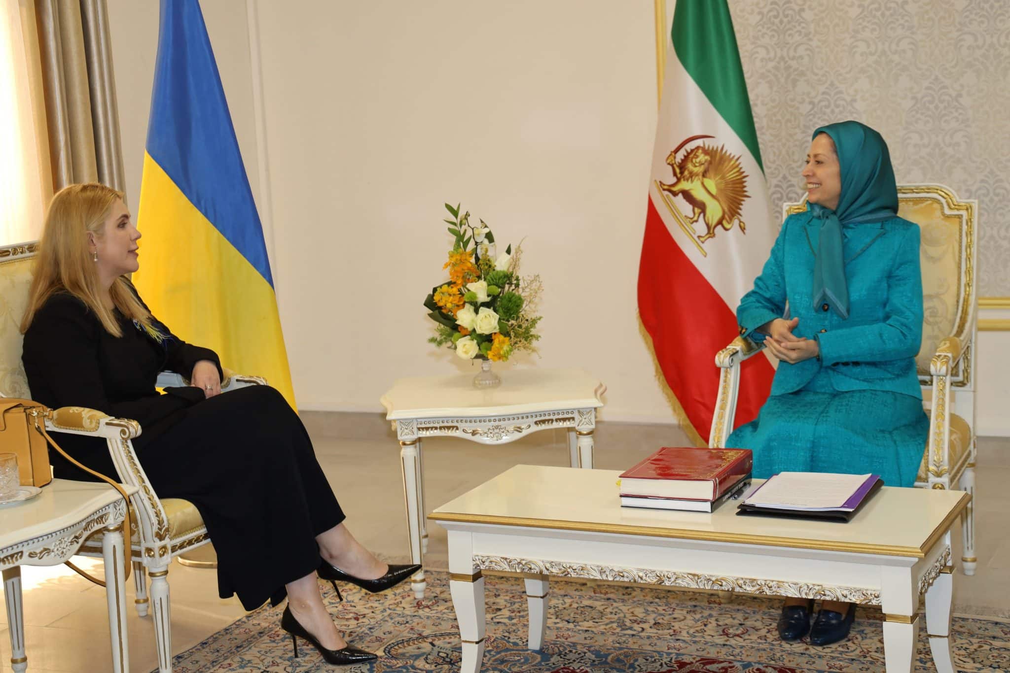 maryam-rajavi-kira-rudik-meeting