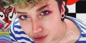 Detained protester Armita Abbasi min 1