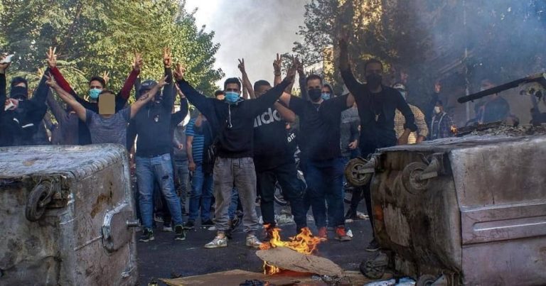 iran uprising youth streets 1