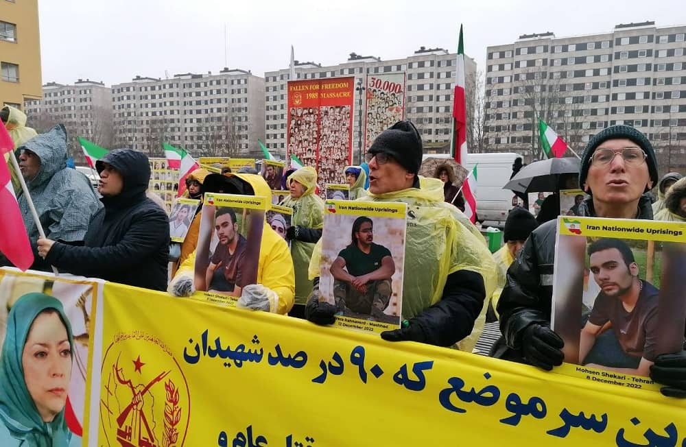 sweden iranians protest noury court 1 sweden iranians protest noury court 1