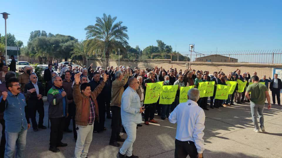 iran workers protests 19022023 iran workers protests 19022023