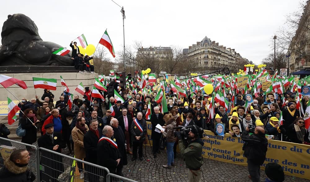 iranians rally ncri paris iranians rally ncri paris