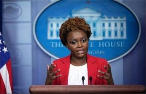 US White House Press Secretary Karine Jean Pierre min US White House Press Secretary Karine Jean Pierre min