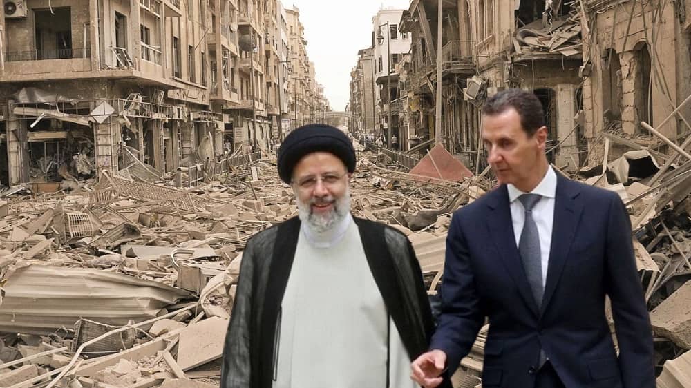 ebrahim raisi bashar assad syria destruction ebrahim raisi bashar assad syria destruction