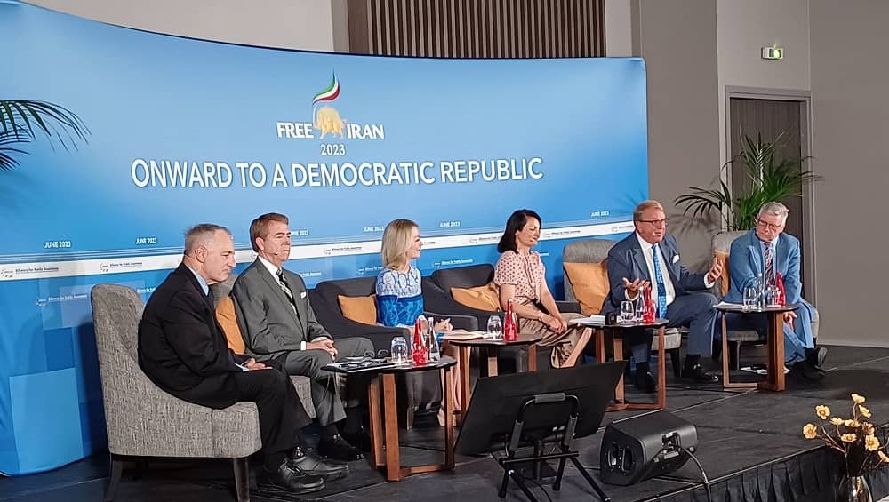 free iran panel demonization mek june 30, 2023