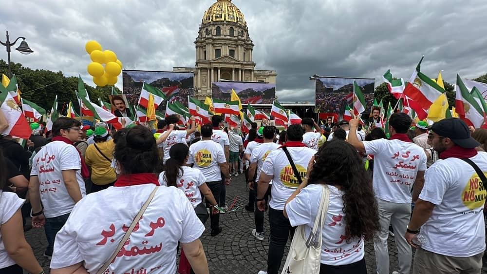iranian resistance rally paris july 2023