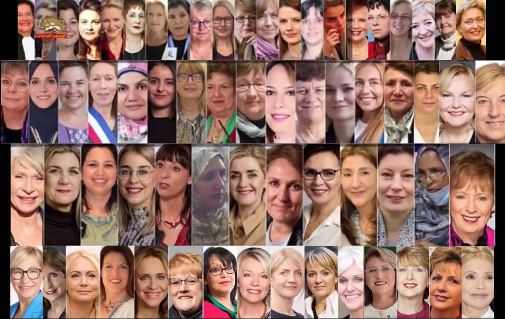 thousand women support iranian resistance (2) thousand women support iranian resistance (2)