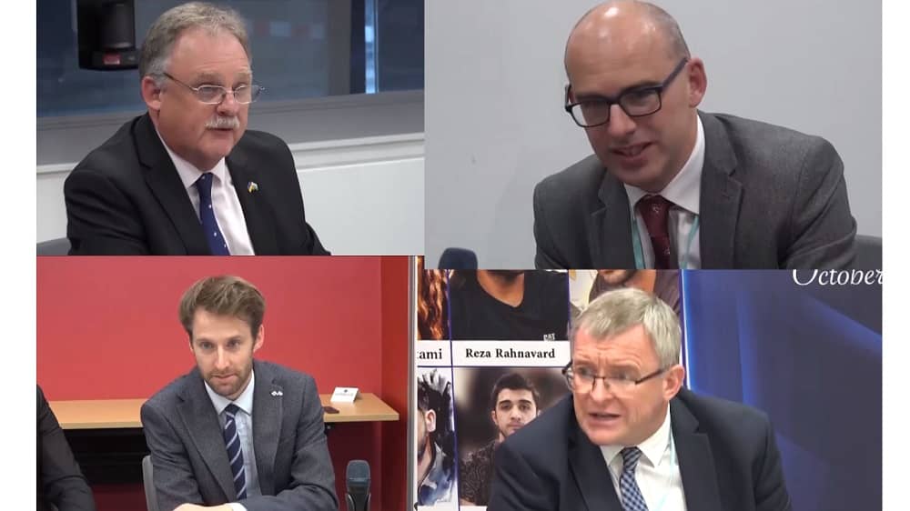 wales parliament iranian resistance