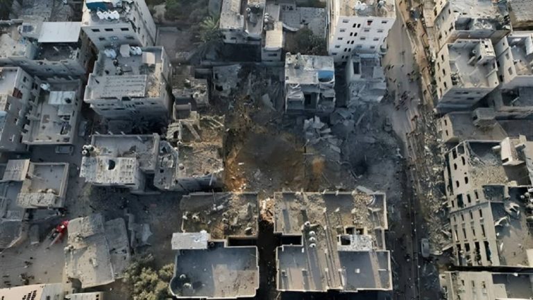 Gaza devastation