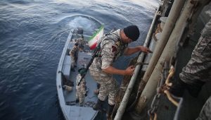 Irans Regime Seizes Oil Tanker in Gulf of Oman Irans Regime Seizes Oil Tanker in Gulf of Oman