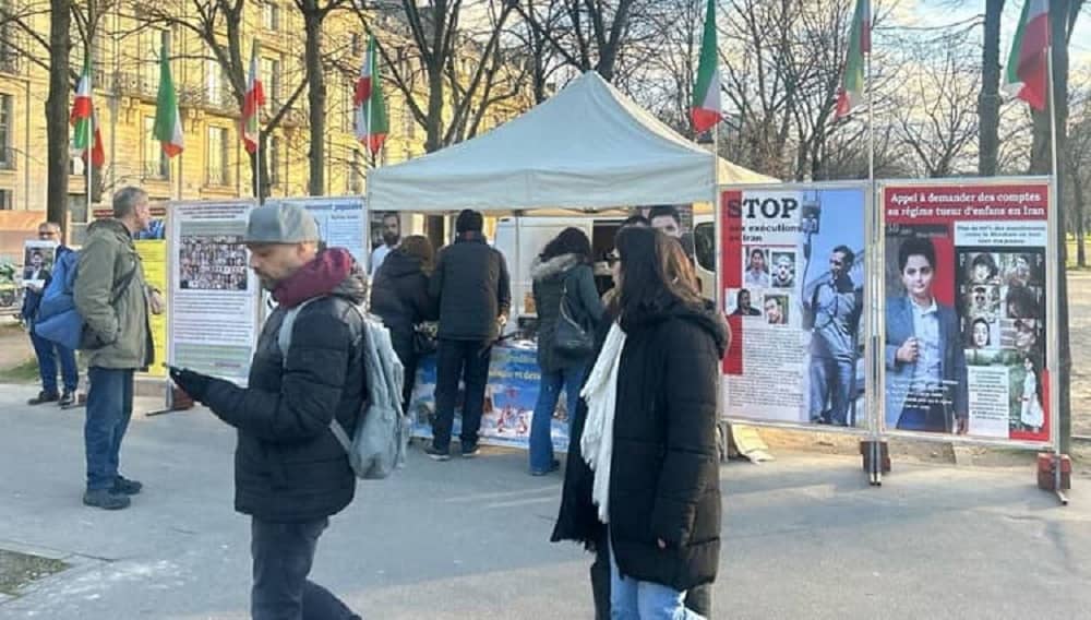 Paris Jan 30, 2024 Exhibition by MEK Supporters in Solidarity with the Iranian Revolution Paris Jan 30, 2024 Exhibition by MEK Supporters in Solidarity with the Iranian Revolution