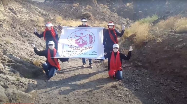 PMOI-led Resistance Units pose for a photo- September 2022