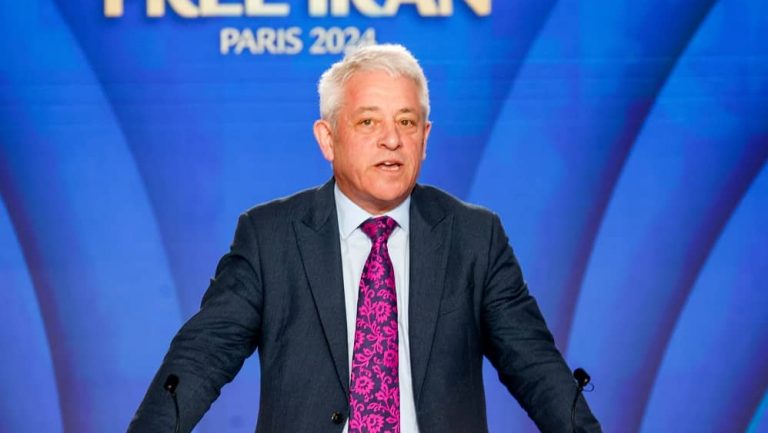 Former Speaker of the UK House of Commons John Bercow gave a speech in support of the Iranian people and their Organized Resistance (NCRI/PMOI) led by Mrs. Maryam Rajavi for a free, democratic, non-nuclear republic of Iran.