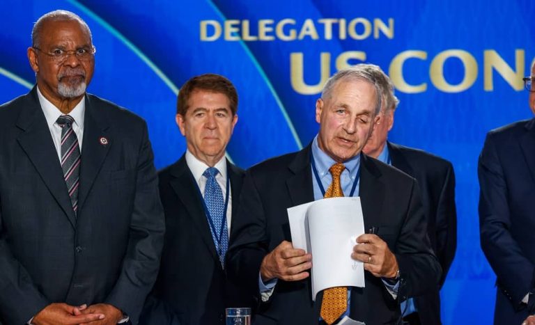 Former FBI Director Louis Freeh gave a speech in support of the Iranian people and their Organized Resistance (NCRI/PMOI) led by Mrs. Maryam Rajavi for a free, democratic, non-nuclear republic of Iran.