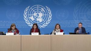 HRC Press Conference - Fact-Finding Mission Report on Iran - 18 March 2024 | UN Photo