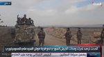 Al Hadath TV captures clashes between Syrian forces and Hezbollah militants along the border on March 17, 2025