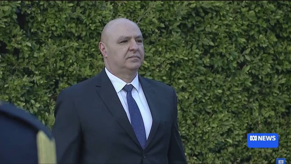 Lebanese President Joseph Aoun during an interview – Source: ABC News Australia (YouTube)