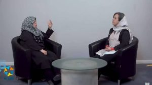 Azar Mansouri speaking during an interview on Didarnews YouTube channel, March 30, 2025