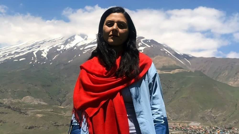 Iranian political prisoner Golrock Iraee