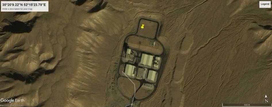 Aerial photo of the first section with completed facilities, 2013