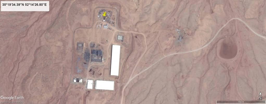 Aerial photo of the second section during the construction of facilities, 2011