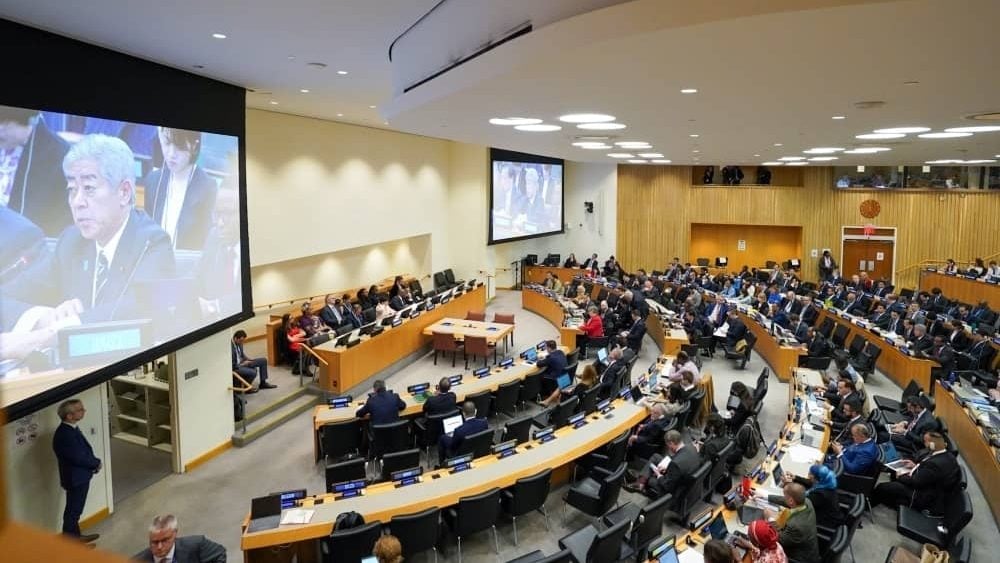Delegates at the United Nations discuss nuclear non-proliferation efforts. Image credit: Ministry of Foreign Affairs of Japan (MOFA)