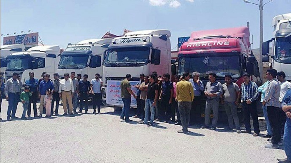 Truck drivers in Iran continue their strike for the eighth consecutive day – May 29, 2025