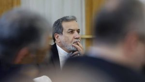 Iranian regime's Foreign Minister Abbas Araghchi