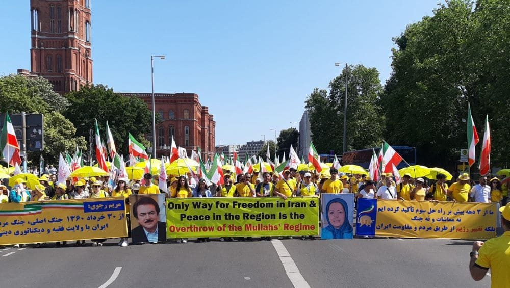 Massive Iranian Resistance Rallies in Berlin and Stockholm Back Democratic Change — No to Shah, No to Mullahs