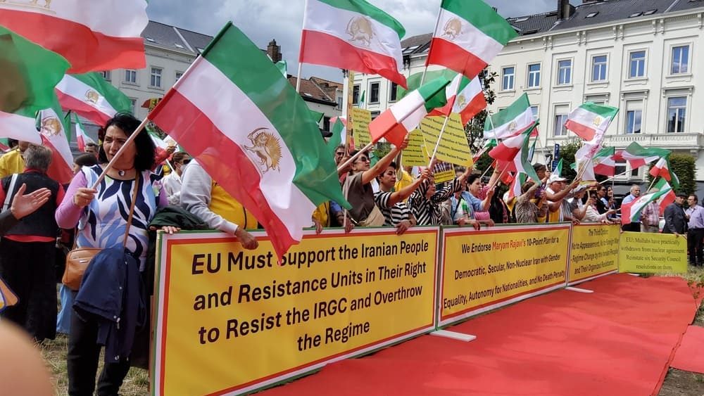 Brussels Rally Backs Maryam Rajavi’s Third Option for Iran: No to War, No to Appeasement, Yes to Regime Change