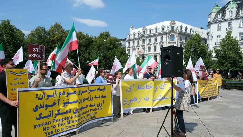 Oslo Rally Condemns Executions in Iran and Backs Maryam Rajavi’s Third Option