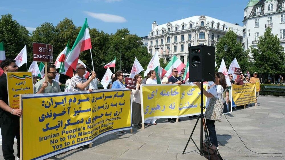Oslo Rally Condemns Executions in Iran and Backs Maryam Rajavi’s Third Option