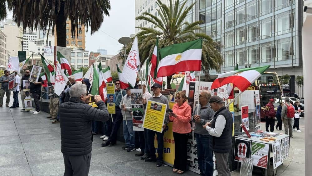 San Francisco Rally and Photo Exhibit Condemn Executions in Iran, Call for Release of Political Prisoners
