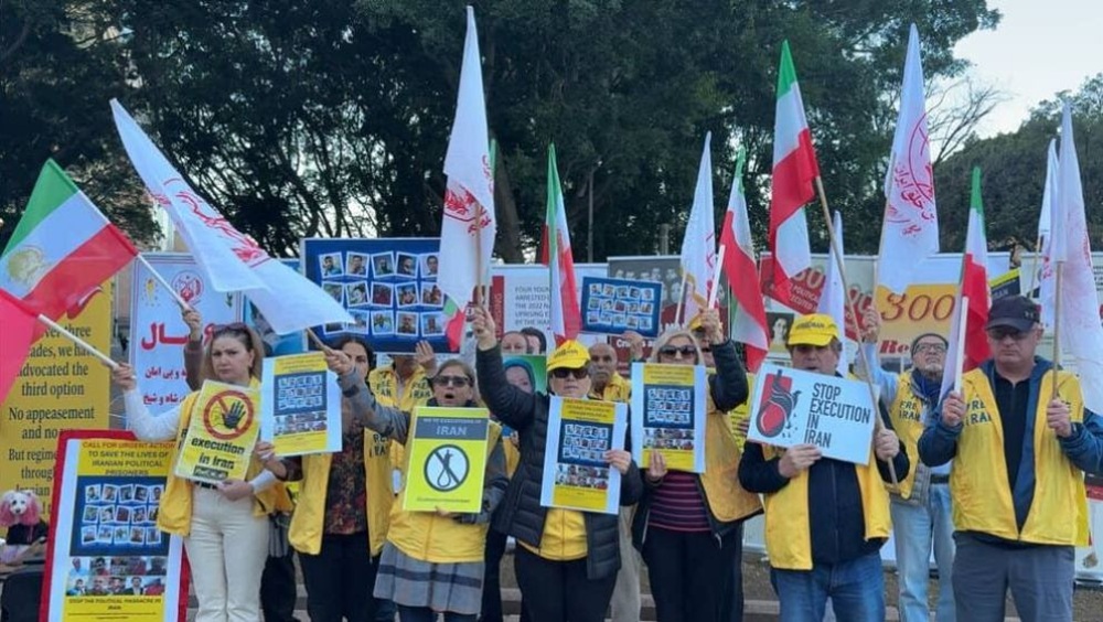 Sydney Rally Demands Action to Stop Executions of Iranian Political Prisoners