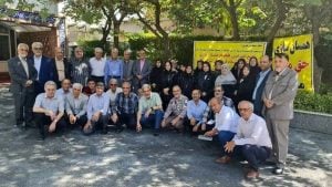 August 25—Tehran, Iran Protest rally by retired educators, demanding higher pensions and basic services