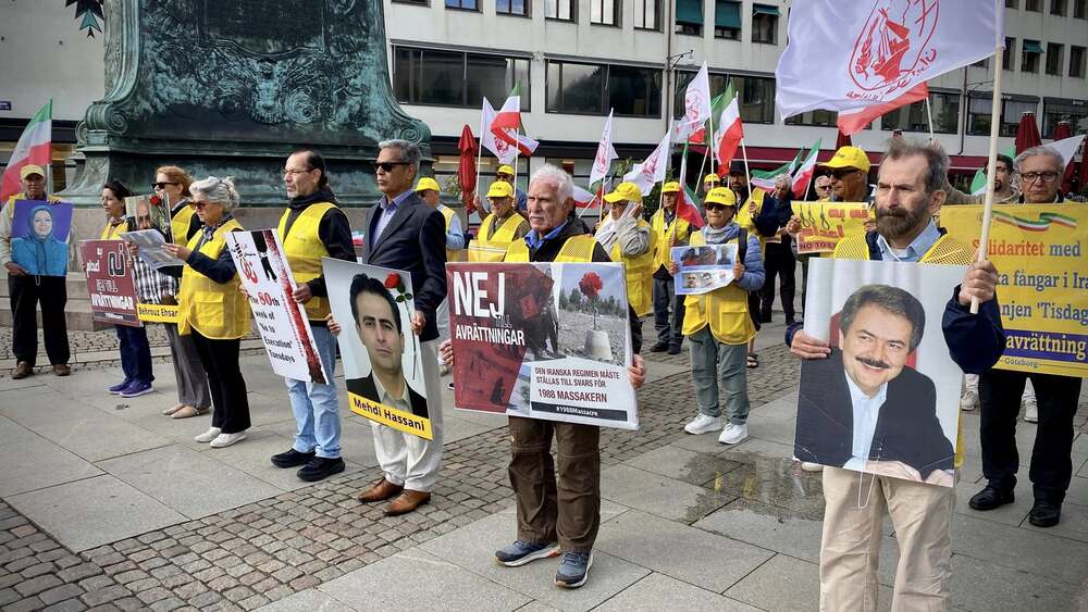 Gothenburg: Rally Against Executions in Iran, Marking 80th Week of “No to Execution Tuesdays” Campaign